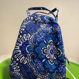 Vera Bradley Blue and White Cosmetic Bag